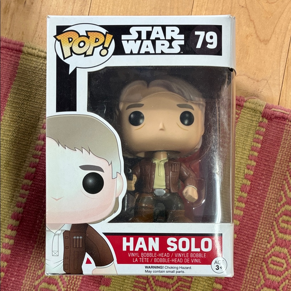 Funko Pop! Star Wars Han Solo #79 - Brown, Cream